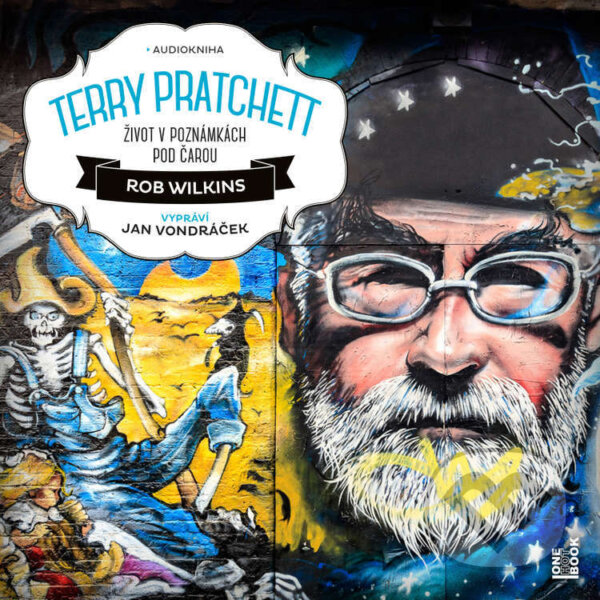 Audiokniha: Terry Pratchett: Život v poznámkách pod čarou (Rob Wilkins). OneHotBook, 2023