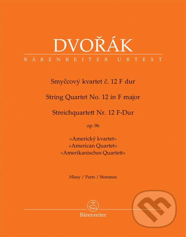 Smyčcový kvartet č. 12 F dur op. 96 - Antonín Dvořák, Notovna.cz, 2023