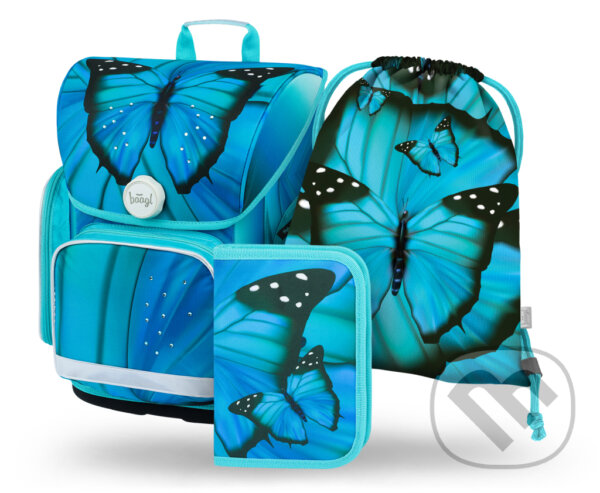 Školní set Baagl Ergo Butterfly (set 3), Presco Group, 2023
