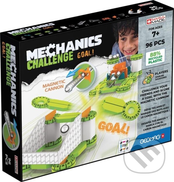 Levně Geomag Mechanics Challenge (96 dílků) - hra z kategorie Stavebnice