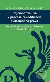 Levně Nájomná zmluva v procese rekodifikácie súkromného práva - kniha z kategorie Obchodné právo