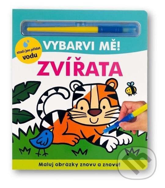 Levně Vybarvi mě! Zvířata - Lindsay Sagar - kniha z kategorie Omaľovávanky