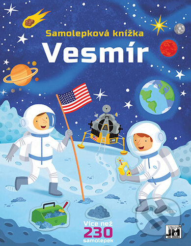 Levně Vesmír - Samolepková knížka - kniha z kategorie Fyzika