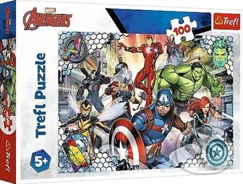 TREFL Slavní Avengers 100 dílků