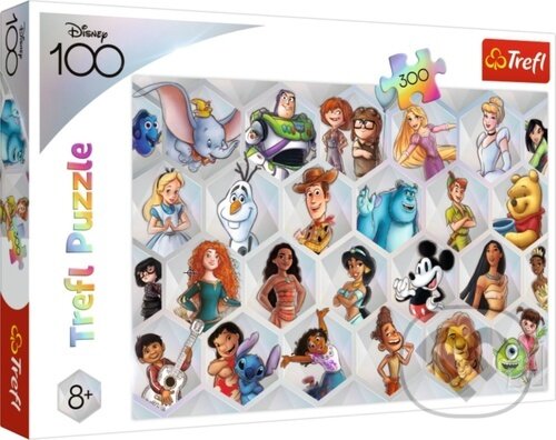 Levně Disney 100 let Disneyho kouzlo - puzzle z kategorie 60 – 300 dielikov