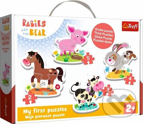 Levně Na farmě 4v1 - puzzle z kategorie Maxi dieliky