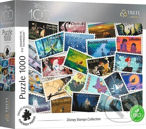 Levně UFT Disney 100 let Poštovní známky - puzzle z kategorie Ostatné