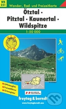 Levně 251 Ötztal 1:50 000