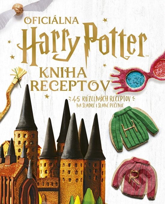 Levně Harry Potter: Oficiálna kniha receptov (45 kúzelných receptov na sladké i slané pečenie) - kniha z kategorie Od známych osobností