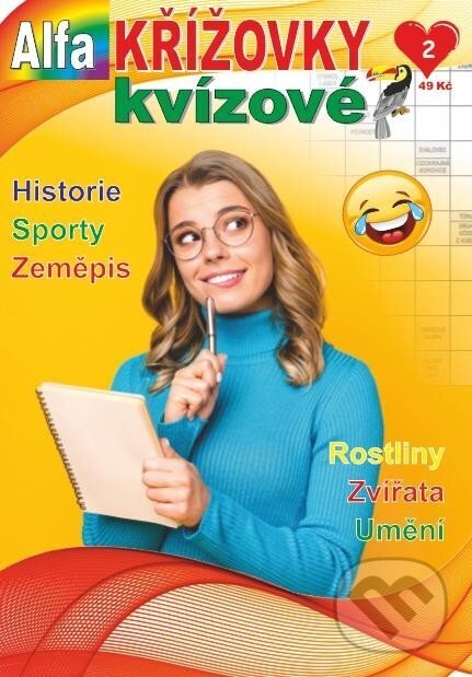 Levně Křížovky kvízové 2/2023 - kniha z kategorie Pre dospelých