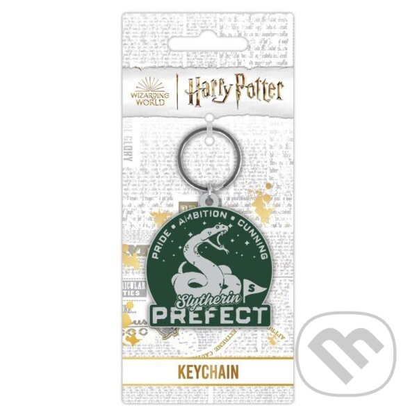 Levně Harry Potter Kľúčenka gumová - Slizolin