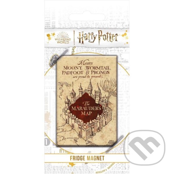 Levně Harry Potter Záškodnícky plán - magnet