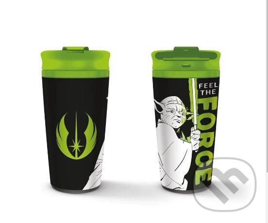 Levně Star Wars Hrnček cestovný 425 ml - Feel The Force