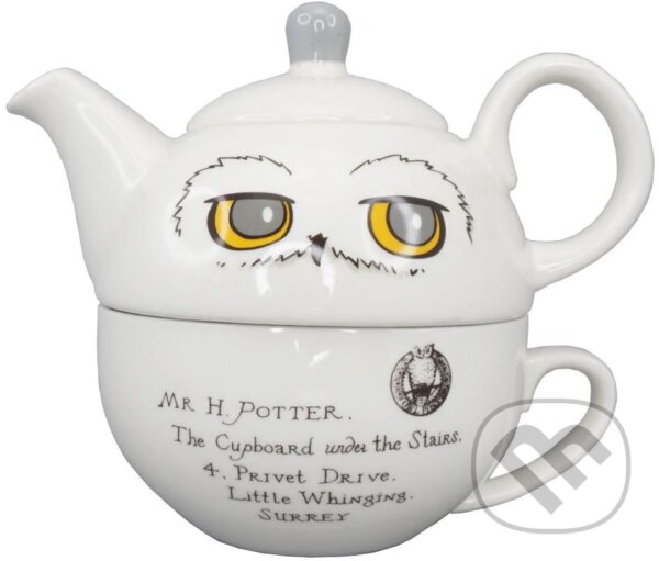 Levně Keramický set na čaj Harry Potter: Hedviga