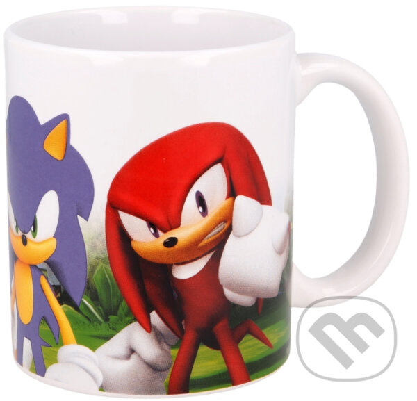 Levně Sonic Hrnček keramický - Sonic, Tails a Knuckles 315 ml