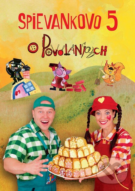 Levně Spievankovo 5 (2 DVD) (O povolaniach (film + bonusy)) - film z kategorie Pre najmenších