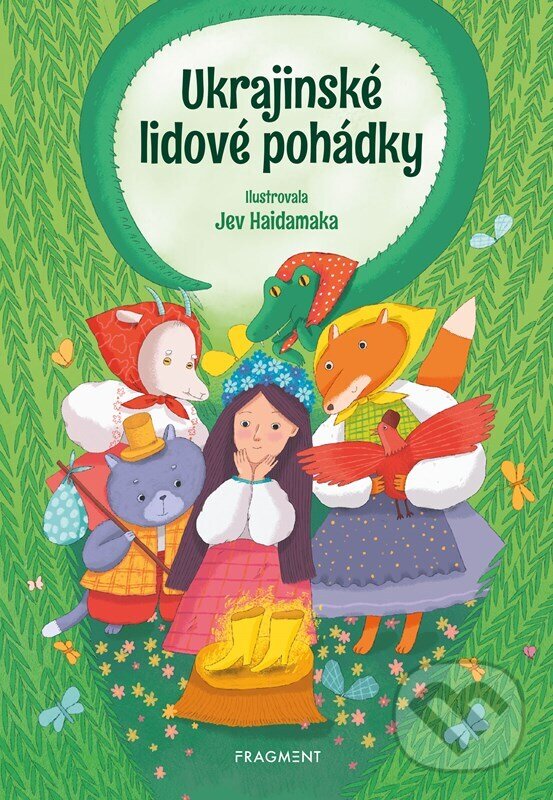 Levně Ukrajinské lidové pohádky - Kolektiv, Yev Haidamaka (ilustrátor) - kniha z kategorie Rozprávky