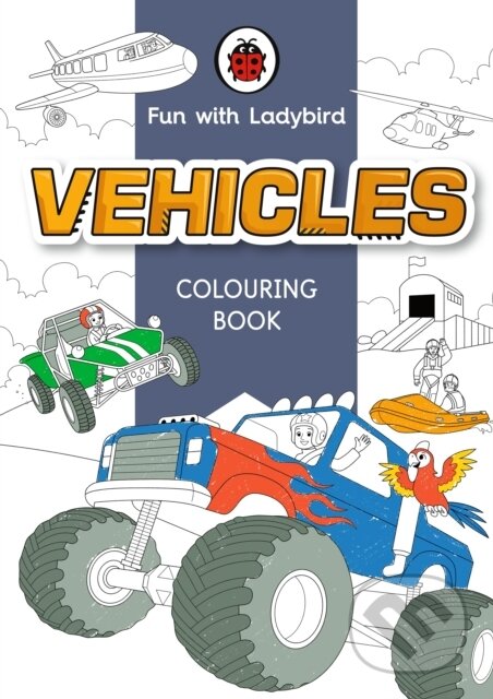 Colouring Book: Vehicles, Ladybird Books, 2023