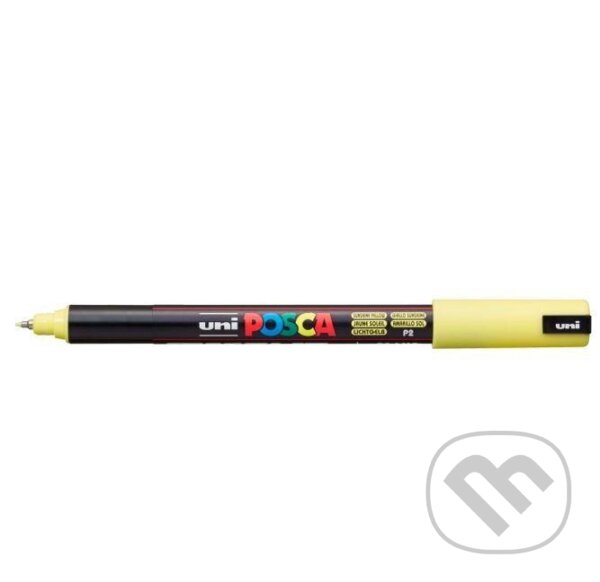 Levně Posca akrylový popisovač PC-1MR, 0,7 mm, pastelově žlutá (ultra tenký hrot)