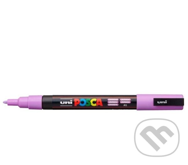 Levně Posca akrylový popisovač PC-3M, 0,9 - 1,3 mm, levandulová (s tenkým kulatým hrotem)