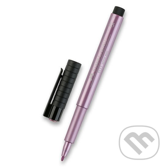 Levně Faber - Castell Popisovač Pitt Artist Metallic - B rubínový