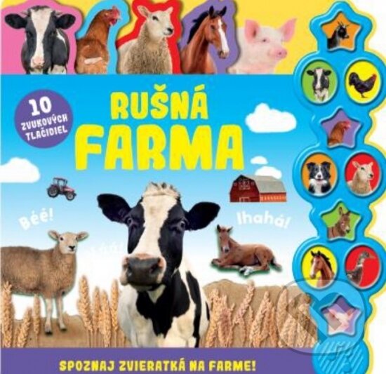 Levně Rušná farma - 10 zvukových tlačidiel - Hannah Campling - kniha z kategorie Naučné knihy