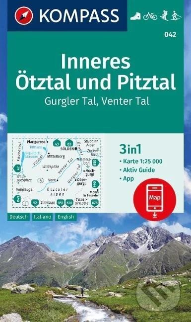 042 Inneres Ötztal und Pitztal 1: 25 000