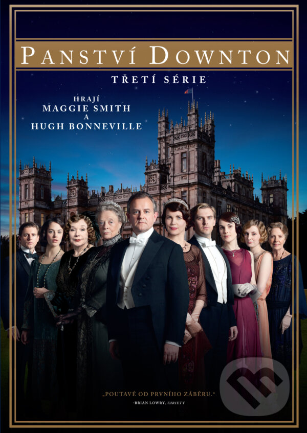 Levně Panství Downton 3. série (4 DVD) - Brian Percival, Andy Goddard, Jeremy Webb, David Evans - film z kategorie Klasické romantické filmy