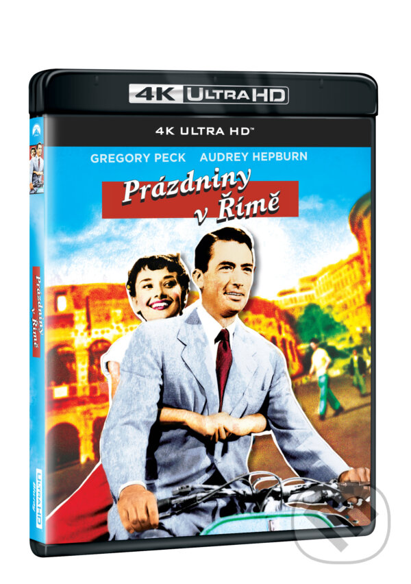 Levně Prázdniny v Římě Ultra HD Blu-ray (UHD a BD) - William Wyler - film z kategorie Romantické drámy