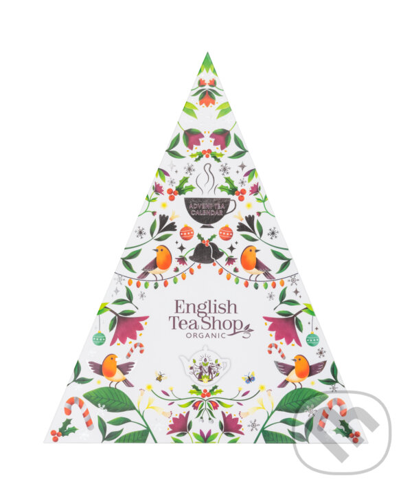 Levně ADVENT CALENDAR WHITE TRIANGULAR