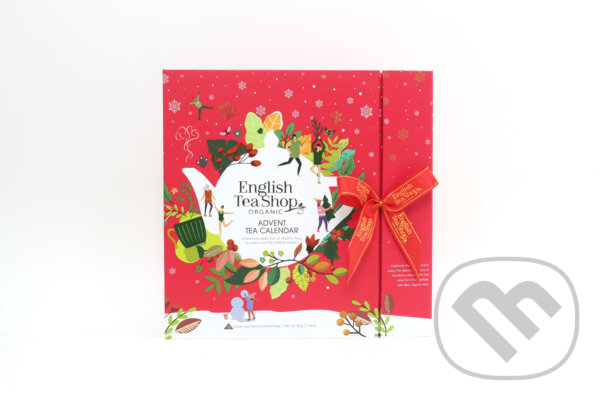 Levně BOOK STYLE RED ADVENT CALENDAR