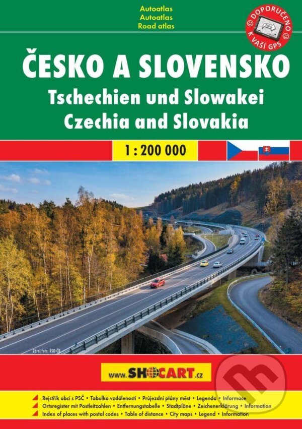 Levně Česko a Slovensko 1:200 000 / autoatlas...