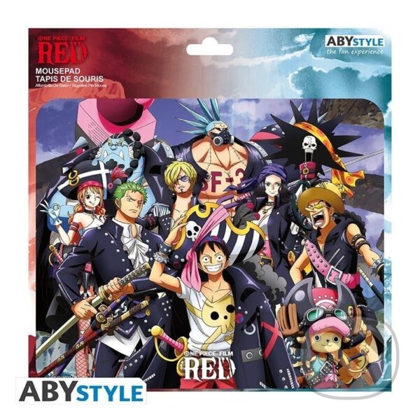 Levně One Piece Red Herní podložka - Ready for Battle