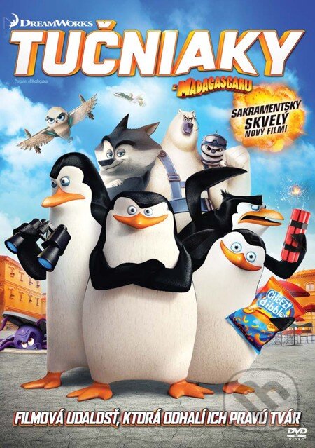 Levně Tučniaky z Madagascaru - Eric Darnell, Simon J. Smith - film z kategorie Detské a animované