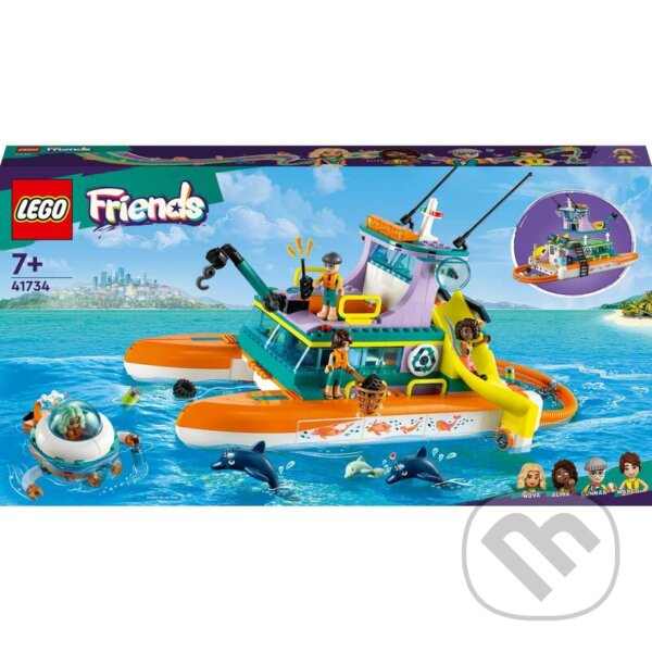 Levně LEGO® Friends 41734 Námorná záchranná loď - hra z kategorie Friends
