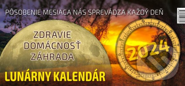Levně Lunárny kalendár 2024 (Stolový kalendár)