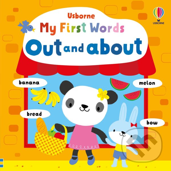 Levně My First Words Out and About - Fiona Watt, Stella Baggott (ilustrátor) - kniha z kategorie Naučné knihy