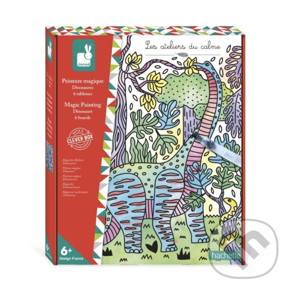 Levně Maľovanie Dinosaurus (Janod Atelier Sada Maxi od 6 rokov)