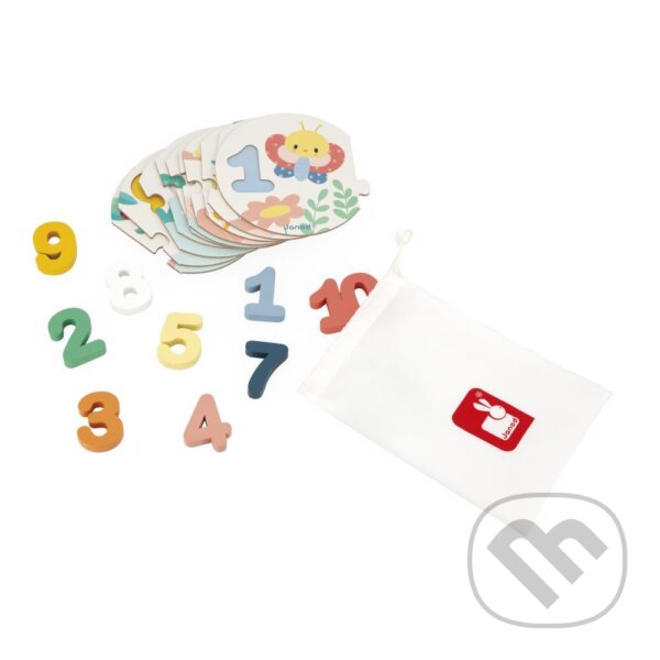 Puzzle: Čísla Pure (Janod). Janod, 2023