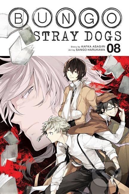 Levně Bungo Stray Dogs 8 - Kafka Asagiri, Sango Harukawa (Ilustrátor) - kniha z kategorie Komiksy