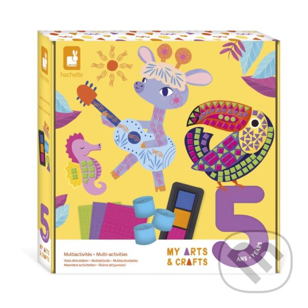 Levně XXL sada s aktivitami od 5 rokov (Janod My arts&crafts) - hra z kategorie Ostatné