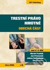 Levně Trestní právo hmotné (Obecná část (stav k 1. 9. 2014)) - kniha z kategorie Trestné právo