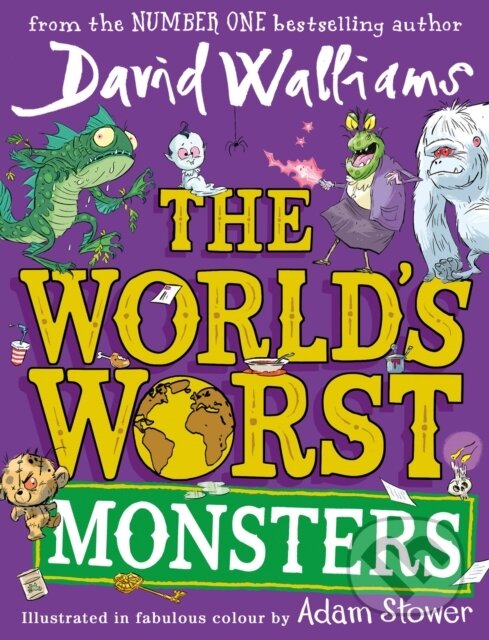 Levně The World's Worst Monsters - David Walliams, Adam Stower (ilustrátor) - kniha z kategorie Rozprávky