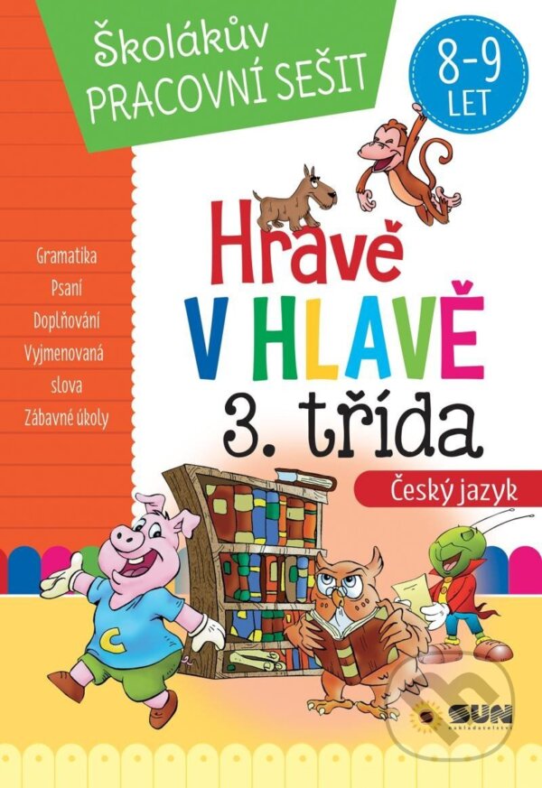 Levně Hravě v hlavě - Český jazyk 3. třída (Domácí pracovní sešit) - kniha z kategorie 1. stupeň