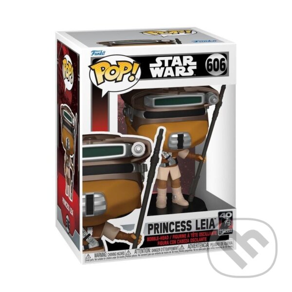 Levně Funko POP Star Wars: Return of the Jedi 40th - Leia (Boushh)
