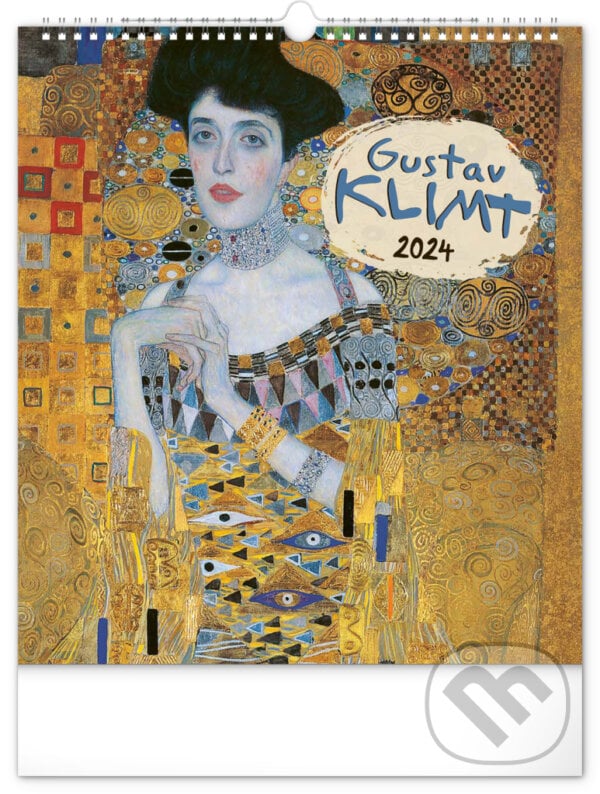 Nástěnný kalendář Gustav Klimt 2024, Notique, 2023