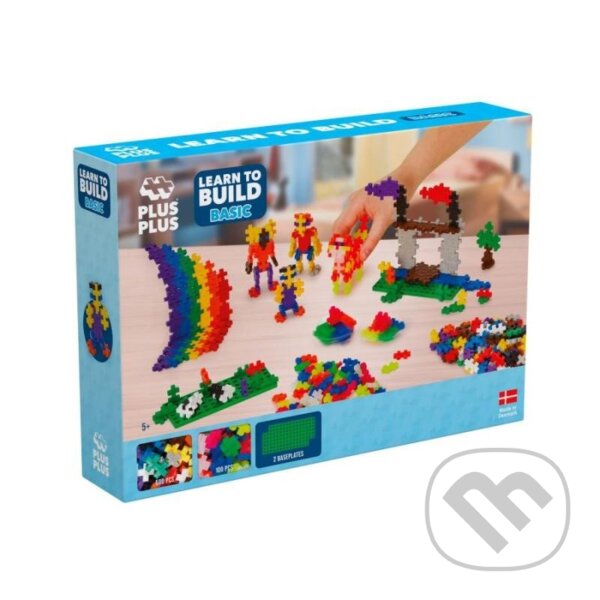 Levně Nauč se stavět (Plus-Plus stavebnice - Basic) - puzzle z kategorie 3D puzzle