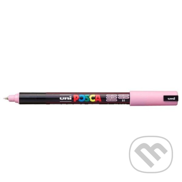 Levně Posca akrylový popisovač PC-1MR, 0,7 mm, světle růžová (ultra tenký hrot)