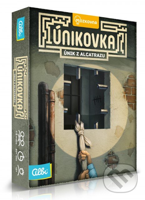 Společenská hra: Únikovka: Únik z Alcatrazu (Albi). Albi