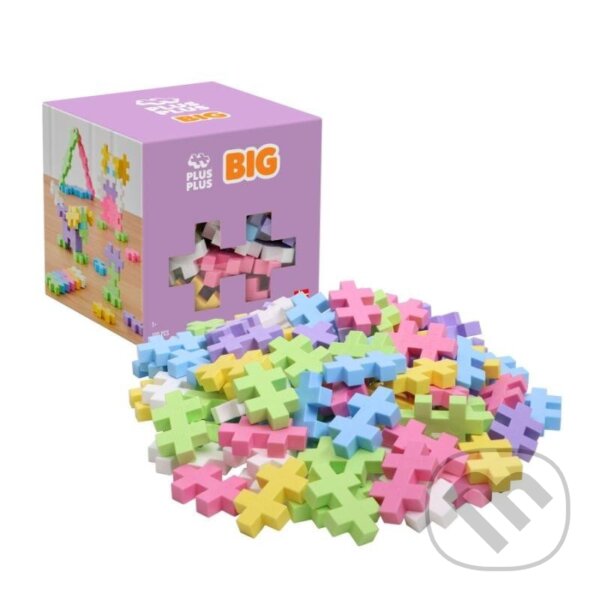 Levně BIG Pastel Mix (Plus-Plus stavebnice) - puzzle z kategorie Stavebnice